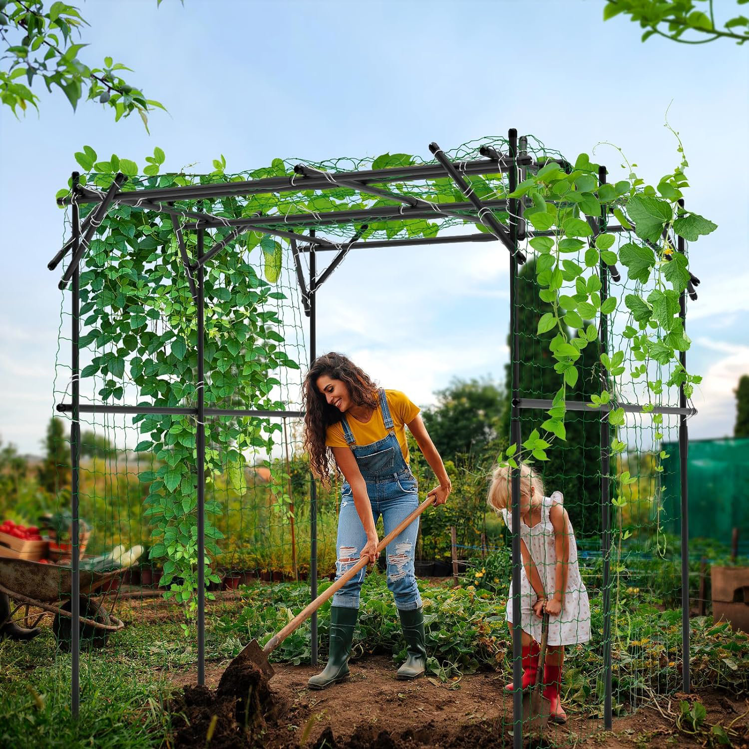 ShangQuan WuLiu Tall Garden Arch Trellis For Climbing Plants
